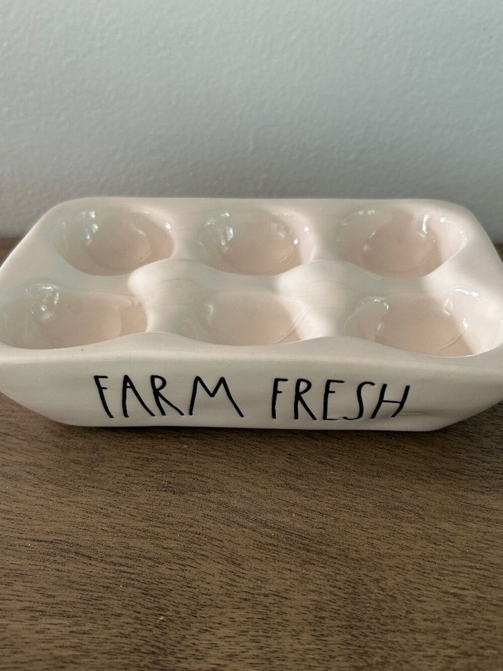 Rae Dunn Farm Fresh Egg Holder Easter